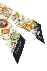 Printed silk foulard -  | Wise