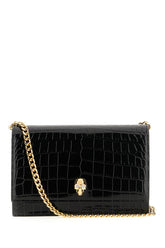 Borsa a tracolla in pelle nera -  | Wise