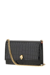 Borsa a tracolla in pelle nera -  | Wise