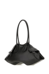 Black leather Manta shoulder bag -  | Wise