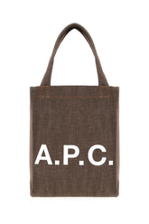 Brown denim shoulder bag -  | Wise