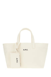 Ivory canvas Le Drummer handbag -  | Wise