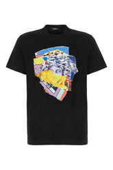 Black cotton t-shirt -  | Wise