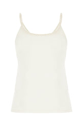 Ivory viscose blend top -  | Wise