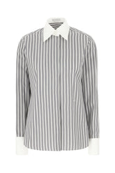 Embroidered poplin shirt -  | Wise