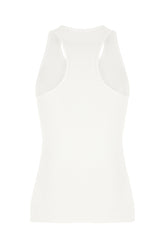 Canotta in cotone stretch bianco -  | Wise