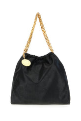 Black eco shaggy Falabella shoulder bag -  | Wise