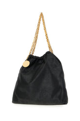 Black eco shaggy Falabella shoulder bag -  | Wise