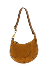 Beige suede Oskan moon shoulder bag -  | Wise