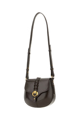Dark brown leather Altay shoulder bag -  | Wise