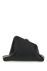 Clutch Day Off piccola in pelle nera -  | Wise