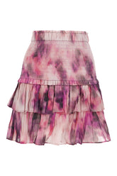 Minigonna in cotone stampato -  | Wise