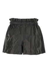 Shorts in similpelle nera -  | Wise
