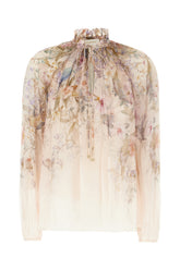 Printed viscose Rebellion blouse -  | Wise