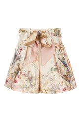 Printed polyester Rebellion shorts -  | Wise