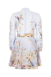 Abito Rebellion in lino stampato -  | Wise