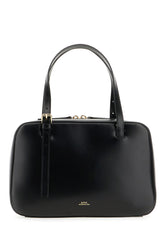 Black leather Virginie handbag -  | Wise