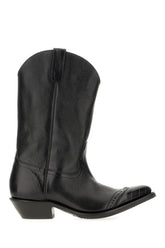 Black leather boots -  | Wise