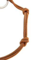 Chalk leather Ladon necklace -  | Wise