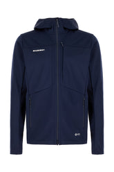Navy blue polyester Ultimate VIII jacket -  | Wise