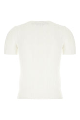 Maglione in cotone bianco -  | Wise