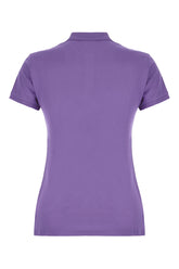 Polo in piquet viola -  | Wise
