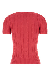 Coral cotton sweater -  | Wise
