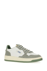 Two-tone leather and suede Medalist sneakers -  | Wise
