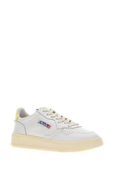 White leather Medalist sneakers -  | Wise