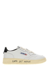 White leather Medalist sneakers -  | Wise