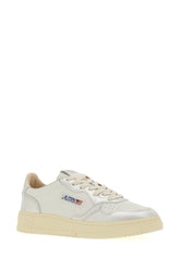 White leather Medalist sneakers -  | Wise