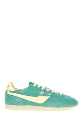 Mint green suede Windspin sneakers -  | Wise