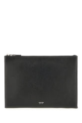 Black leather pouch -  | Wise