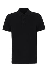 Black piquet polo shirt -  | Wise