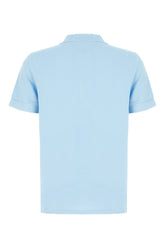 Light blue piquet polo shirt -  | Wise