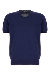 Blue cotton t-shirt -  | Wise