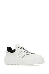 Sneakers H-Stripes in nappa bianca -  | Wise