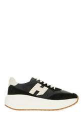 Multicolor leather and suede H696 sneakers -  | Wise