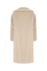 Black alpaca blend oversize coat -  | Wise