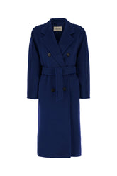 Cappotto blu elettrico in cashmere e lana -  | Wise
