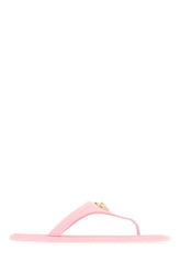 Pink rubber thong sandals -  | Wise