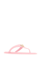 Pink rubber thong sandals -  | Wise