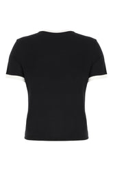 Black cotton t-shirt -  | Wise