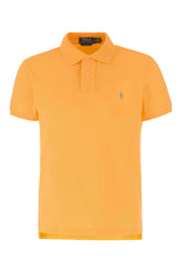 Fluo orange piquet polo shirt -  | Wise