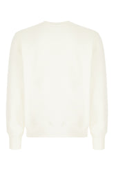 Ivory cotton blend sweatshirt -  | Wise