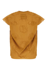 Ochre cotton blend sweater -  | Wise