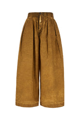 Brown cotton pants -  | Wise