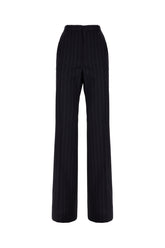 Embroidered wool pants -  | Wise