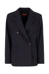 Embroidered wool blazer -  | Wise