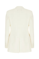 Ivory wool blazer -  | Wise